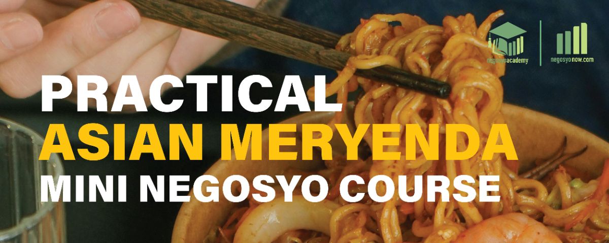 Practical Asian Meryenda Mini Negosyo Course